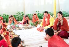 मुख्यमंत्री धामी ने रामनवमी के शुभ अवसर पर किया कन्या पूजन मुख्यमंत्री धामी ने रामनवमी के शुभ अवसर पर किया कन्या पूजन