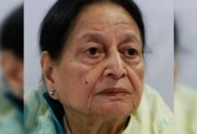 पूर्व केंद्रीय मंत्री मोहसिना किदवई का 94 वर्ष की उम्र में निधन, राजनीतिक जगत में शोक पूर्व केंद्रीय मंत्री मोहसिना किदवई का 94 वर्ष की उम्र में निधन, राजनीतिक जगत में शोक